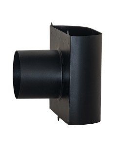 PRACTIC PELLET DEFLECTOR HORIZONTAL 80