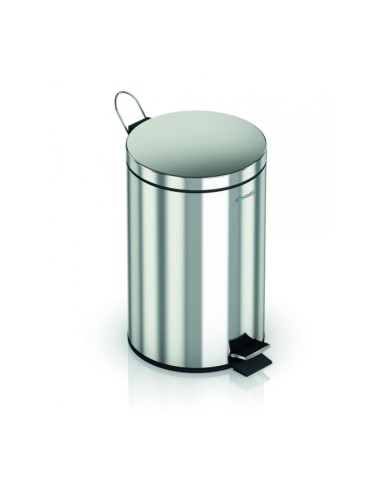 GENWEC PAPELERA 3 L INOX BRILLO