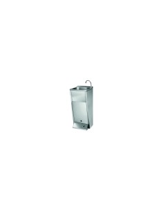 MEDICLINICS LAVAMANOS PULSADOR PIE INOX 304 SATIN.