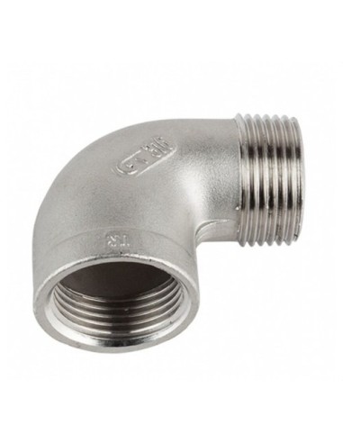 GENEBRE FITTING INOX CODO 90º M-H 3/4"