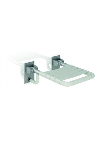 GENWEC ASIENTO ABATIBLE NYLON BASE INOX