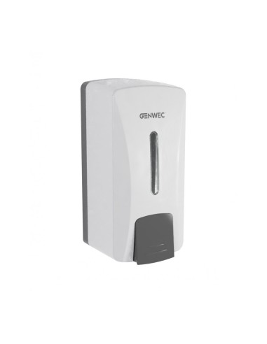 GENWEC DOSIFICADOR DE JABON MANUAL 1000ml ABS BL.