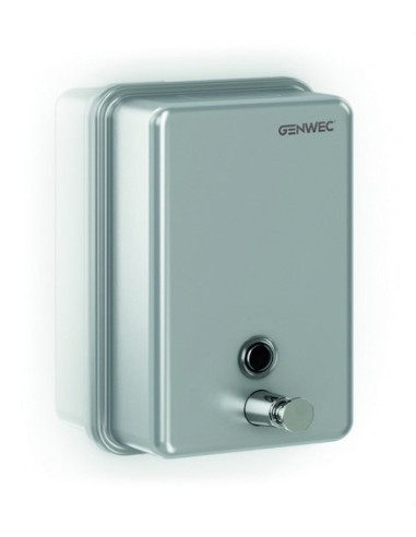 GENWEC DOSIFICADOR DE JABON VERT. 1200ml INOX 304