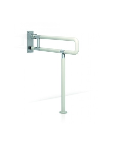 GENWEC BARRA ABATIBLE 700mm NYLON C/PATA BASE INOX