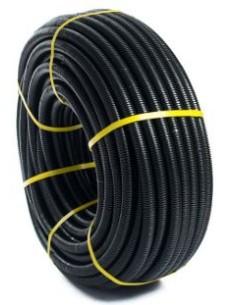 Tubo corrugado negro