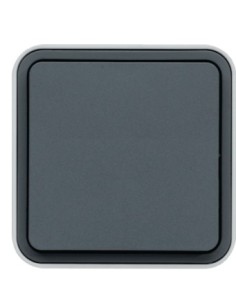HAGER CONMUTADOR GRIS
