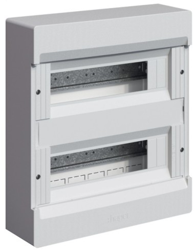 HAGER CAJA DE SUPERFICIE, SERIE GOLF VD,24 MOD