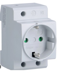 HAGER TOMA SCHUKO 10-16A, 2P+T, 230V