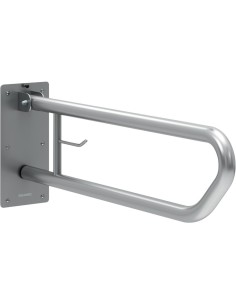 GENWEC BARRA ABATIBLE 800mm PORTAR. INOX SATINADO