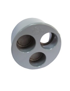 PVC TAPA RED.TRIPLE EVACUACION 110-40-40-40