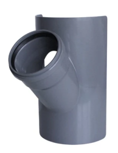 PVC TOMA INJERTO RIUVERT 315-160 45º GRIS