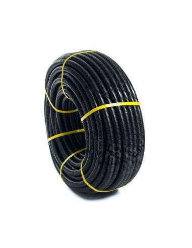 Tubo corrugado negro