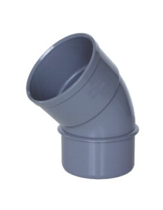 Codo MACHO hembra 45º