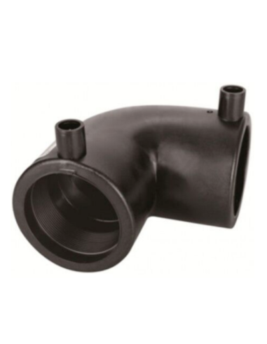 PE ELECTROSOLDABLE CODO 63-45º HIDROTEN