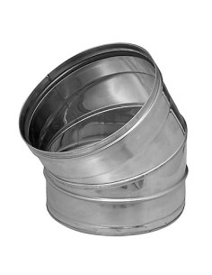 DINAK SW 304 CODO INOX SENCILLO 30º ø200