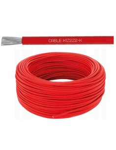 TOP CABLE SOLAR ROLLO NEGRO FLEX 1X6 2
