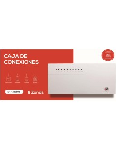 Caja de Conexiones Cableada para 8 CIRCUITOS